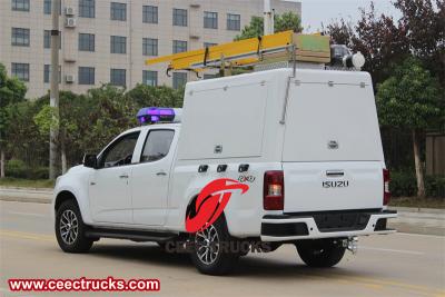 Isuzu 4x4 drive utility service truck