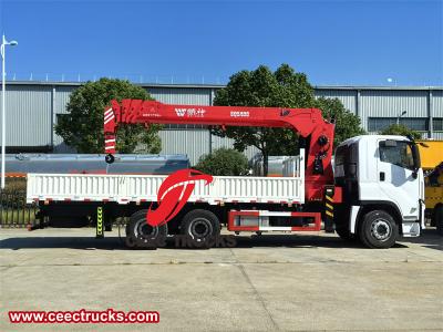  Isuzu VC61 8ton boom crane truck