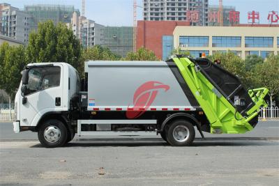 Trash compactor made by Isuzu trucks