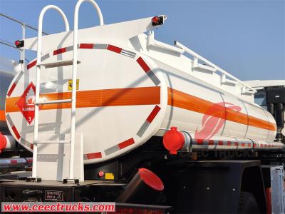 Beiben 1929 offroad 4WD 8000L fuel tank truck