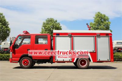 Isuzu 120HP nitrogen gas fire truck