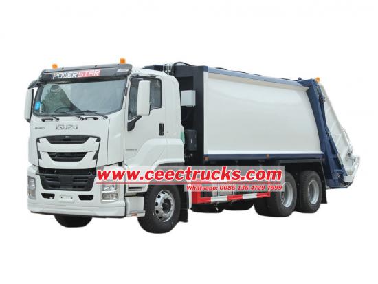 ISUZU GIGA 20CBM refuse compactor truck for sale