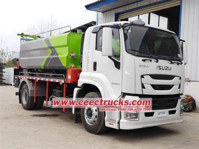 ISUZU 12000L combination sewer truck for sale