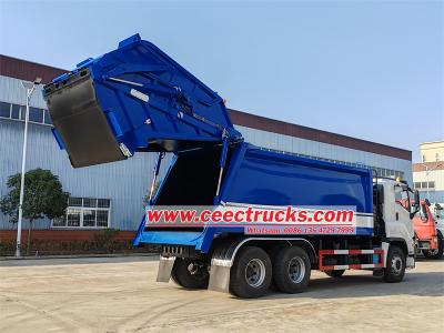 Philippine Isuzu 20 cbm rear loader garbage truck