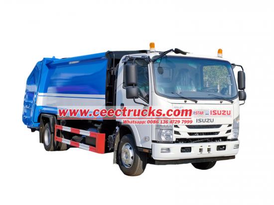 ISUZU 10CBM refuse compactor truck for sale