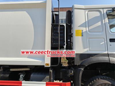 Howo 6x4 automatic refuse garbage compactor truck