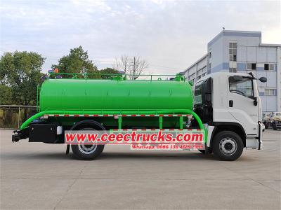 ISUZU FVR septic tank pump truck for sale