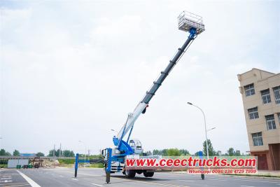 Isuzu mobile 45 meter safe aerial platform truck