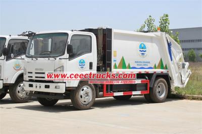 Philippine Isuzu ELF waste compactor truck