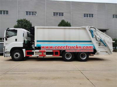 Isuzu GIGA 25 cbm mobile compactor truck