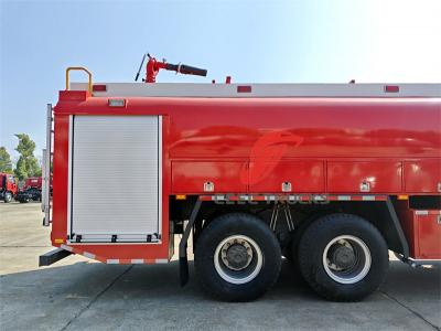 HOWO 6x6 water tank fire lorry