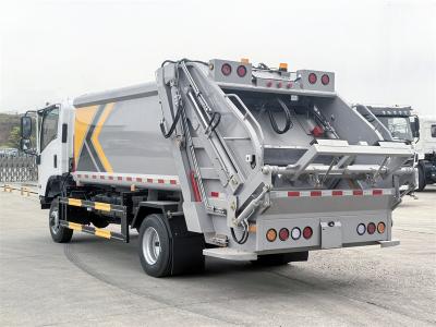 Isuzu ELF all-drive garbage rear loader