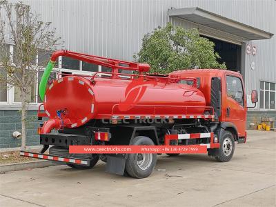Howo vacuum sewer truck for sale