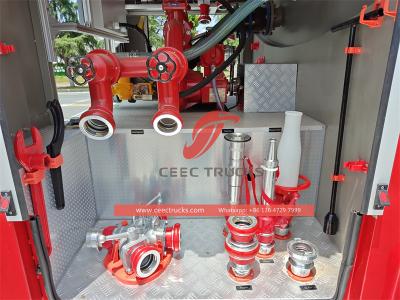 Isuzu  GIGA 4X dry powder fire fighting truck