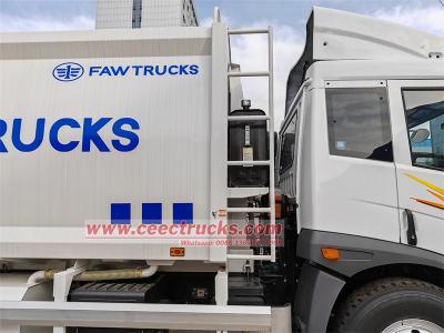 FAW J5K 4X2 RHD rear loader compactor truck
