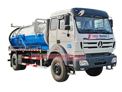 Beiben 1929 vacuum suction truck
