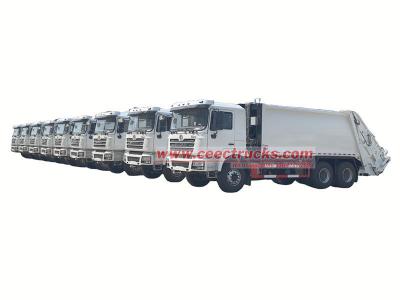 Shacman F3000 waste compaction truck