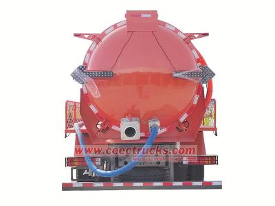 Howo 10 cbm septic tank pump truck