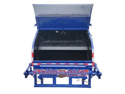 HOWO 300hp rear loader garbage truck