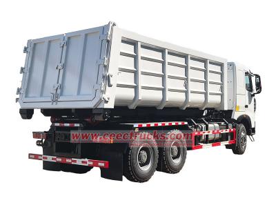 Howo 10 wheels hook loader truck