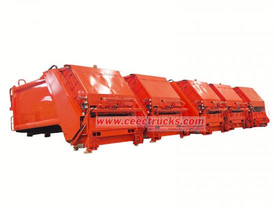 rear loader garbage truck upper body