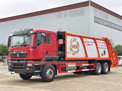 Howo 20CBM garbage rear loader
