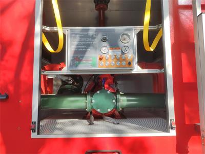 HOWO TX 6x4 double row water fire truck