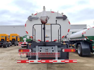 HOWO 20000 liters stainless water tanker truck