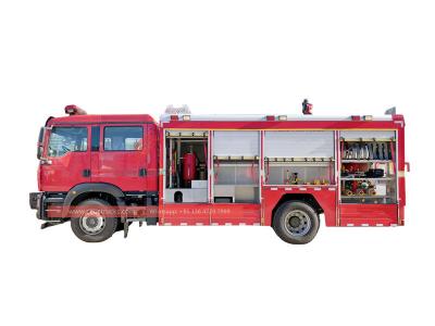 HOWO CH5 foam water fire truck