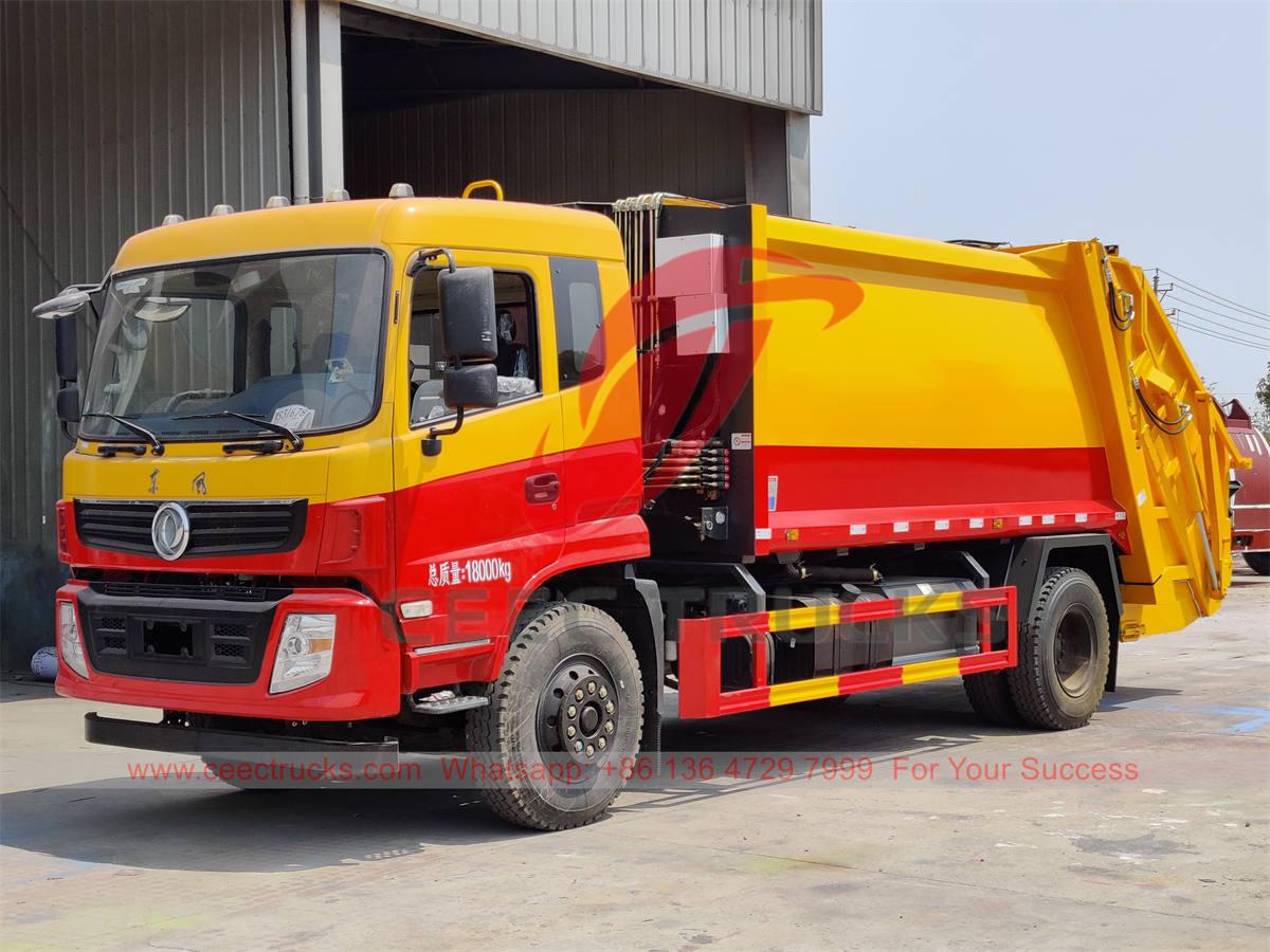 Жаңа Dongfeng 12CBM қоқыс жинағыш машинасы сатылады