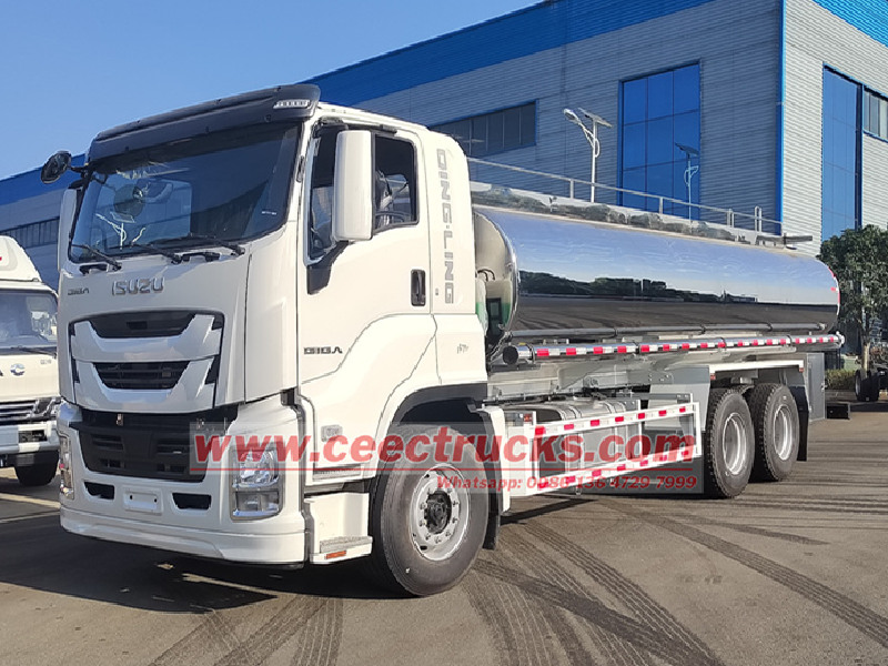 Өзіңіздің Isuzu GIGA ауыз су көлігін теңшеңіз