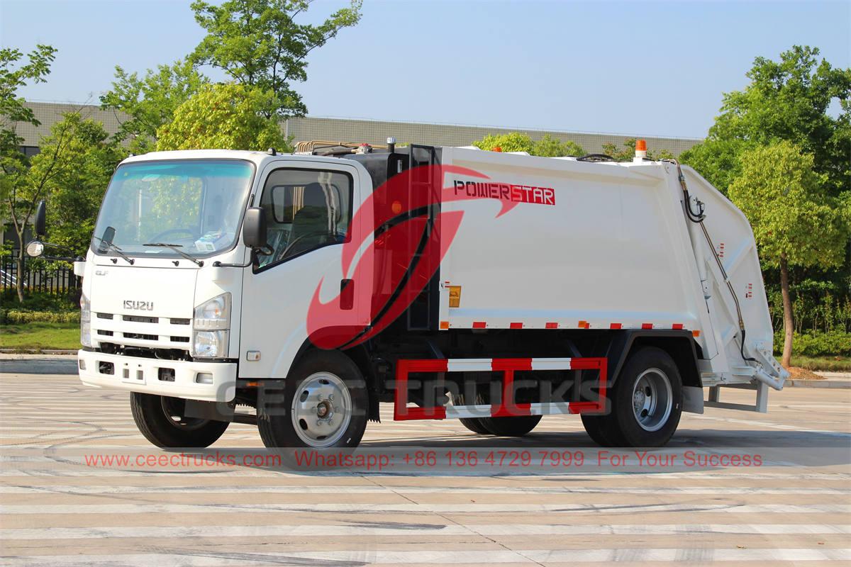 Жоғары өнімді ISUZU қоқыс сығымдағыш машинасын CEEC TRUCKS экспорттайды