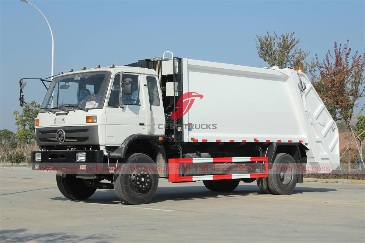 Сатуға арналған Dongfeng 14 CBM қоқыс жинағыш жүк көлігі