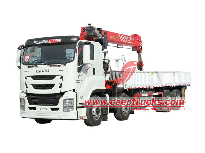 Isuzu кран жүк көлігі