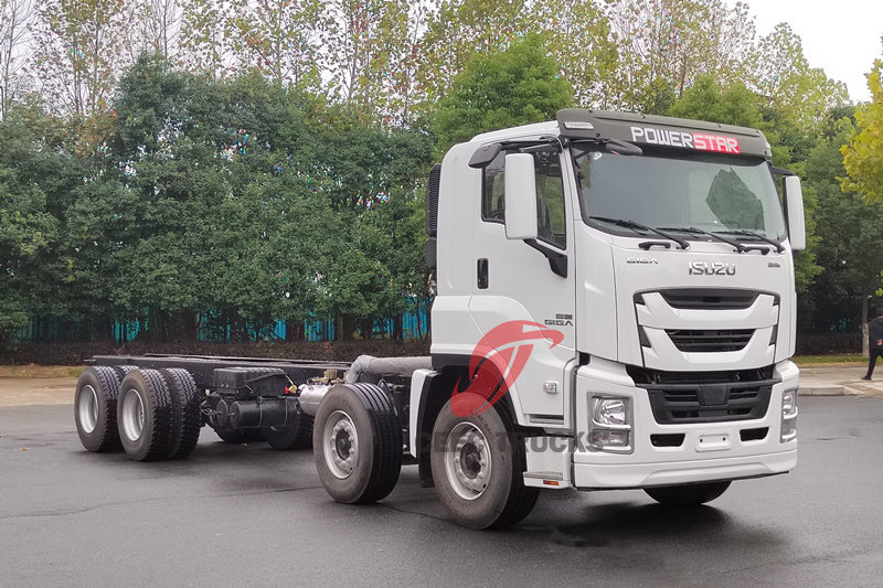 ISUZU 5X кабинасы 8x4 GIGA 6WG1 қозғалтқышы 460 ат күші шассиі