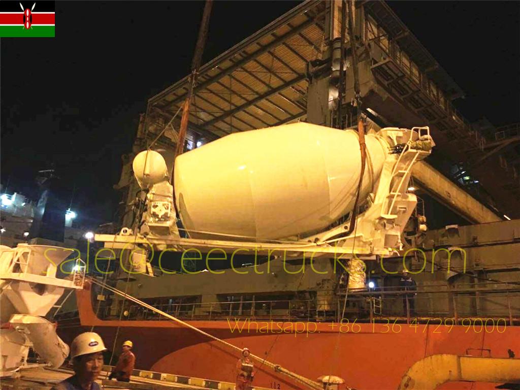 Кенияның CIVICON компаниясы CEEC-тен 8CBM араластырғыш жүк көлігін сатып алады