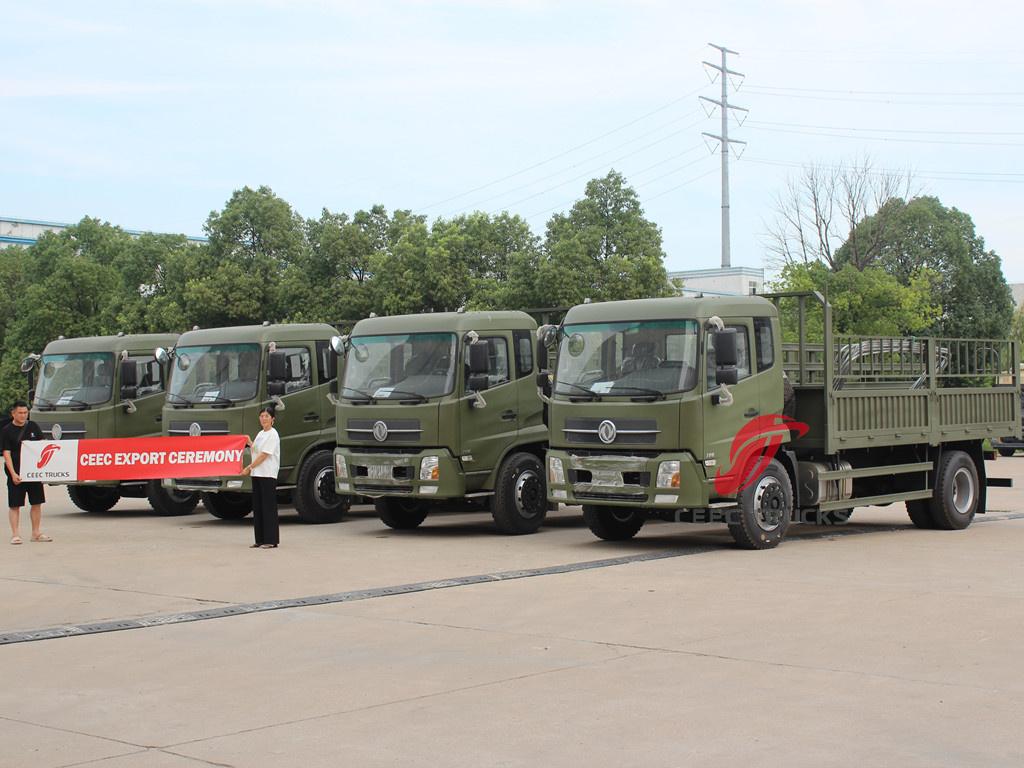 Нигерия клиенті DONGFENG Tianjin жолаушылар жүк көлігінің 4 бірлігін сатып алады