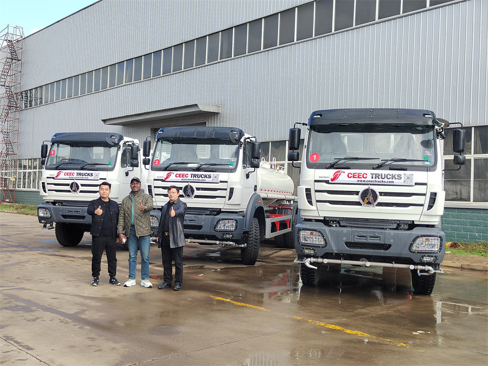 Танзания тапсырыс берушісінің тапсырысы 5 бірлік beiben 1929 автоцистерна жүк көлігі