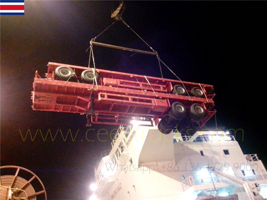 Коста-Рика тұтынушылары 10 бірлік арбалы аспалы жартылай тіркемеге тапсырыс берді