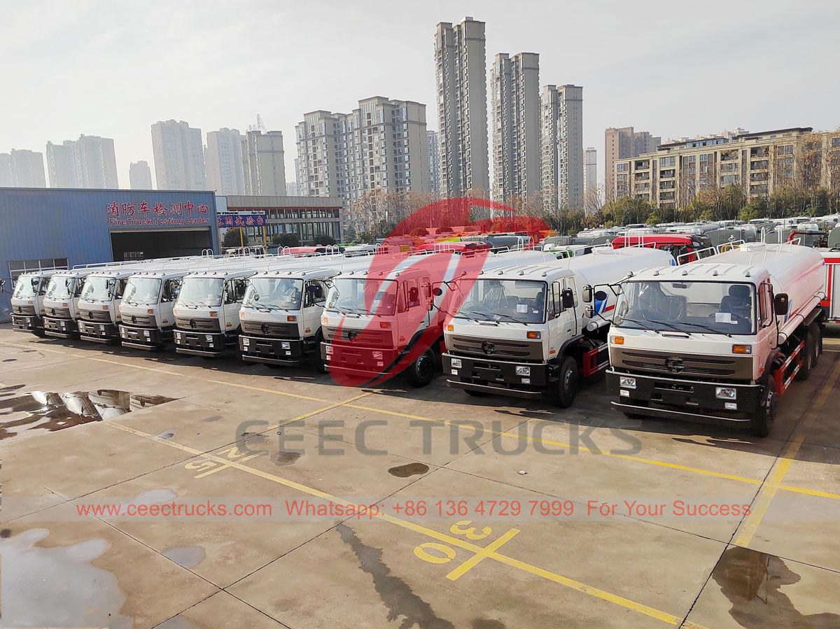 Гана - CEEC зауытынан 10 дана Dongfeng тот баспайтын болаттан жасалған су цистерналары жеткізілді