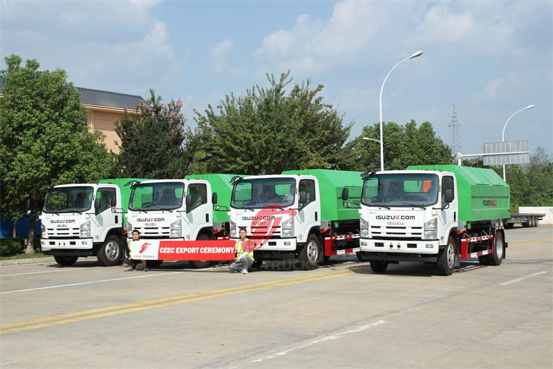 Камерун - CEEC TRUCKS компаниясынан Камерунға жеткізілген 4 дана ISUZU жүк көтергіштері