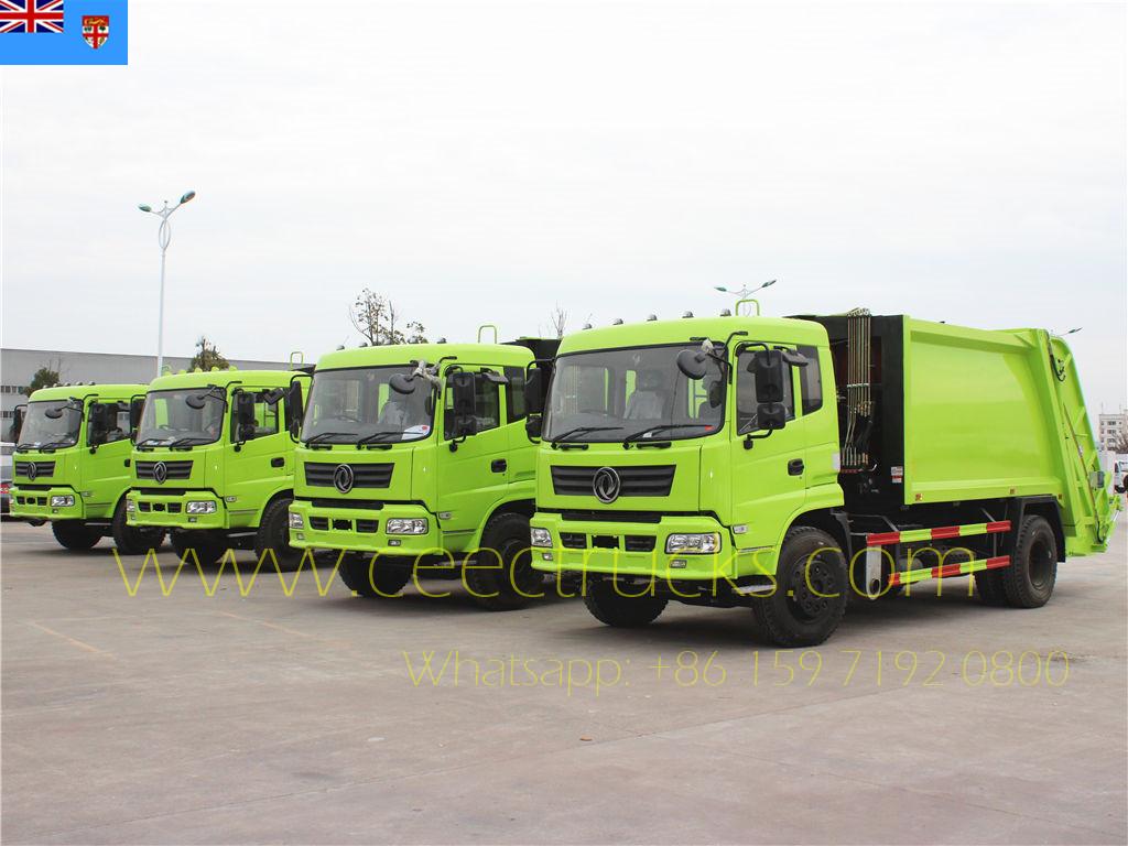 Фиджи тұтынушысы 4 бірлік Dongfeng RHD тығыздағыш жүк көліктерін сатып алады